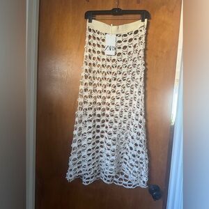 Zara Open Weave Skirt-NWT